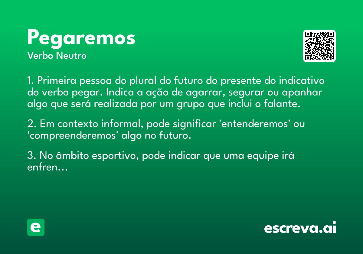 pegaremos