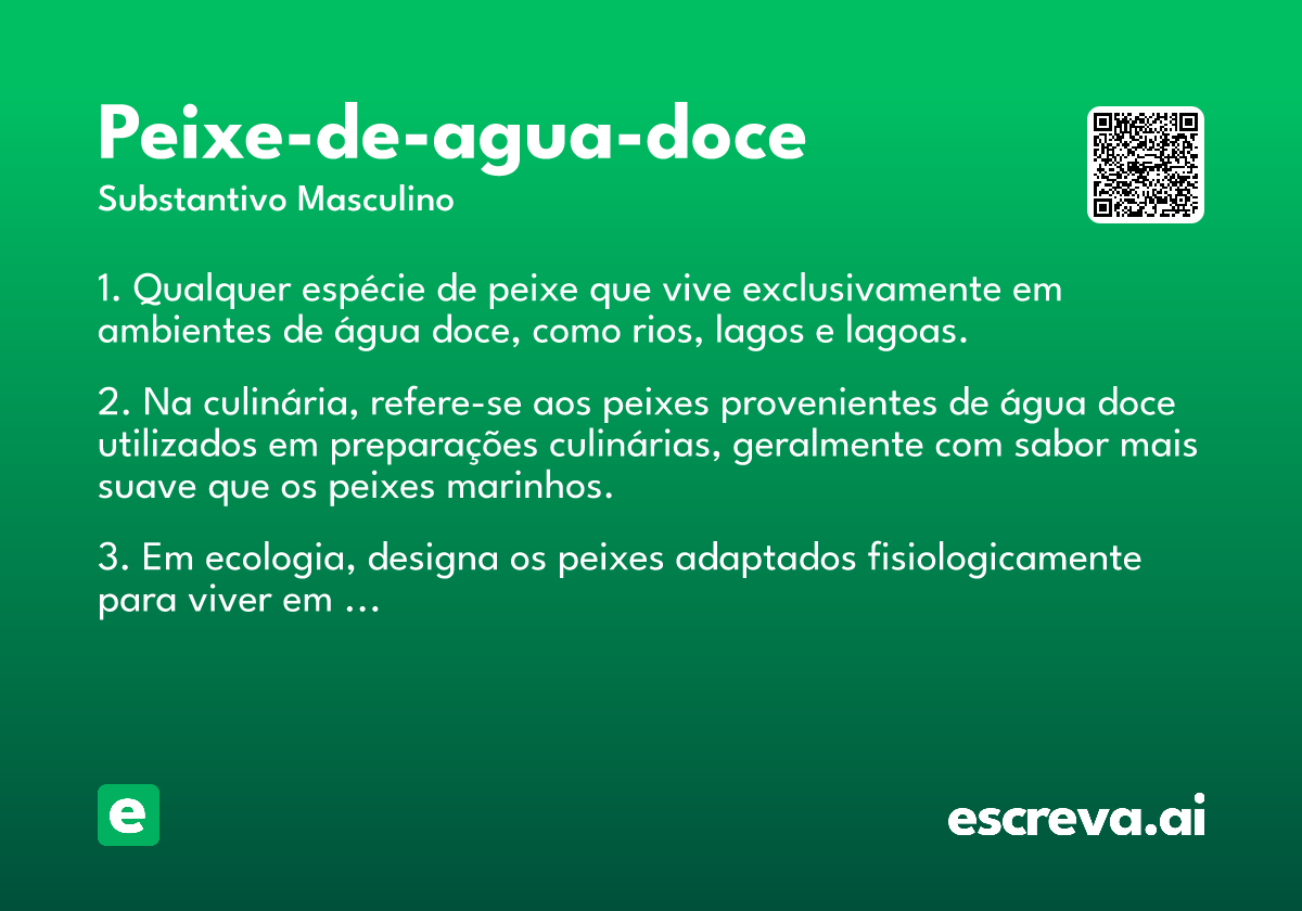 peixe-de-agua-doce