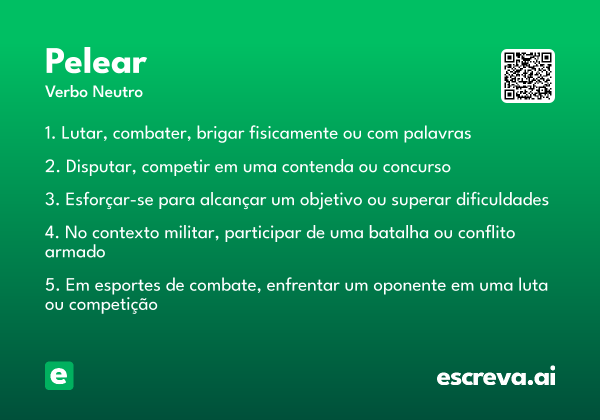 pelear