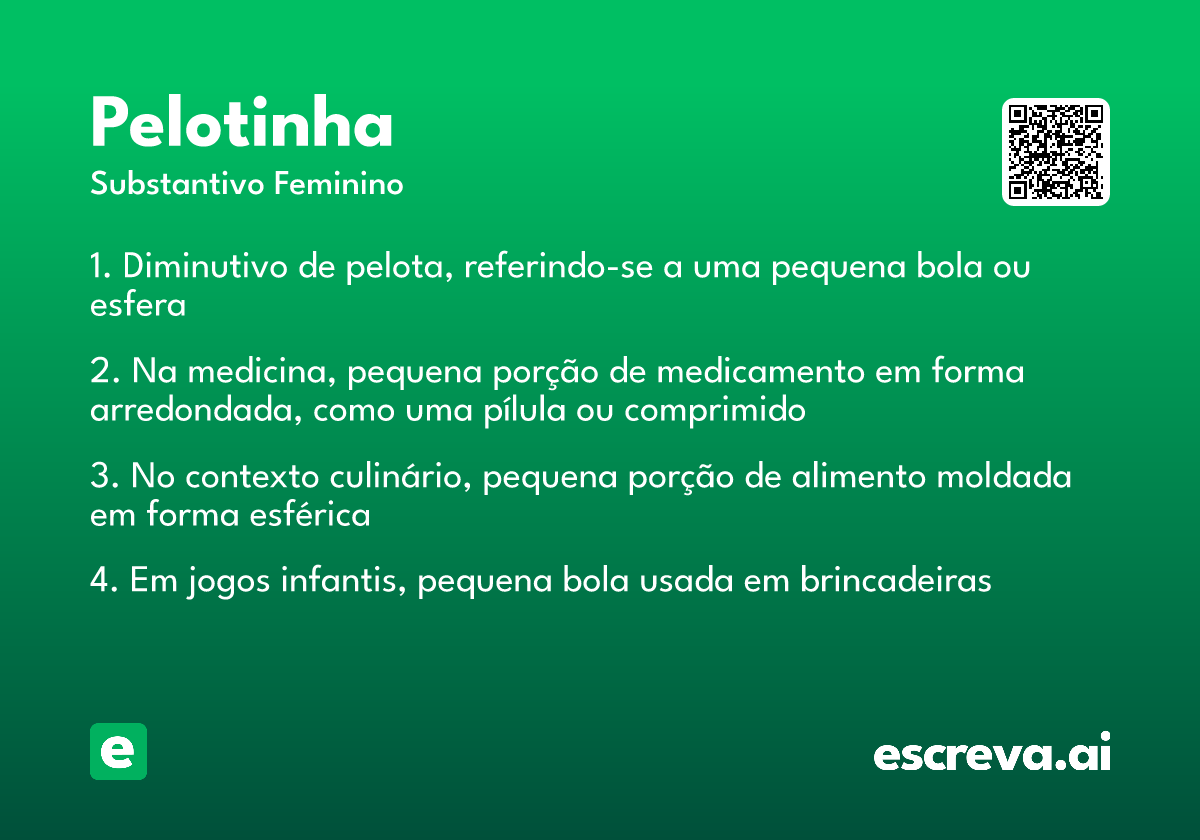 pelotinha