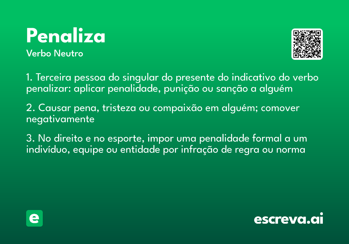 penaliza