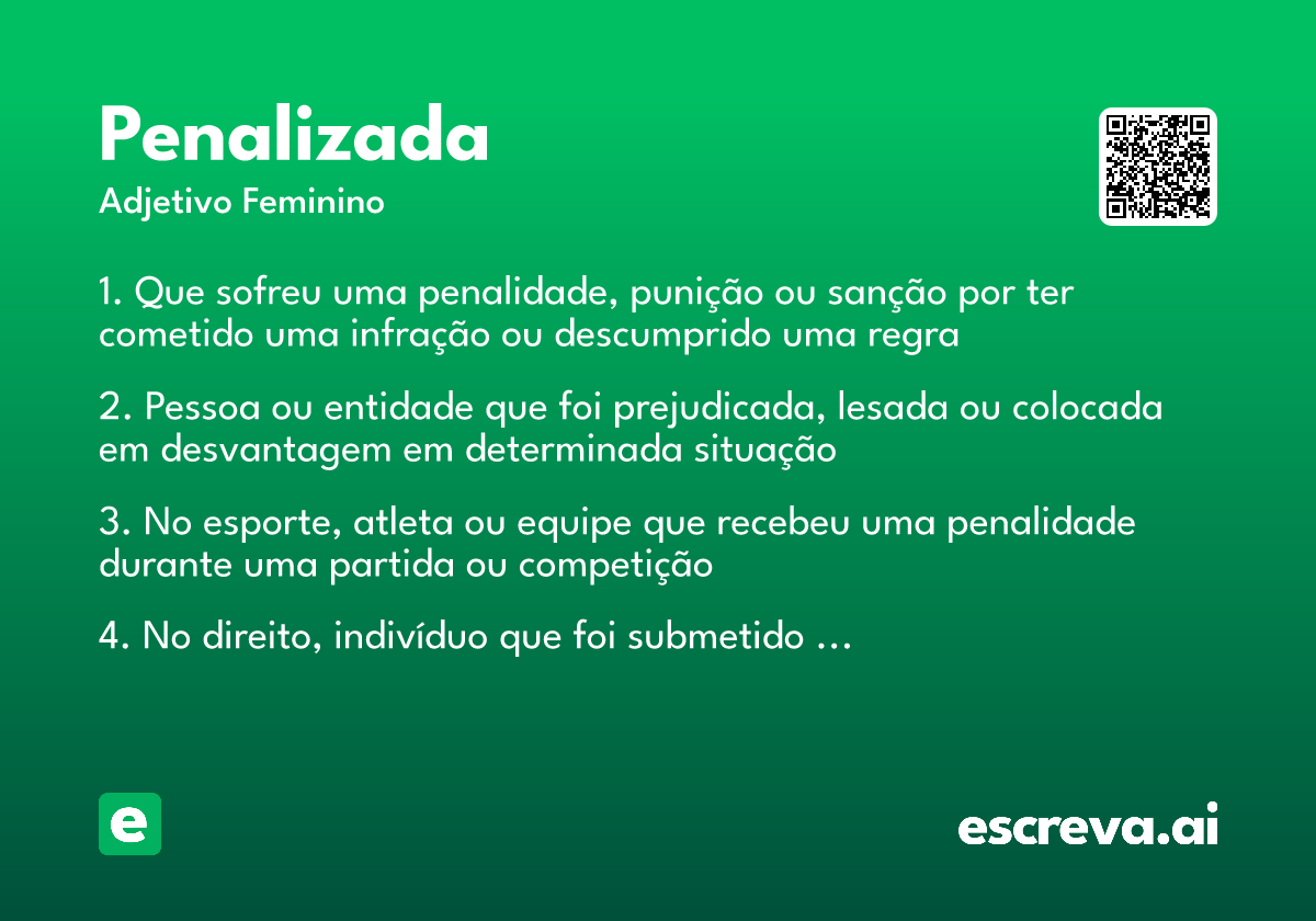 penalizada