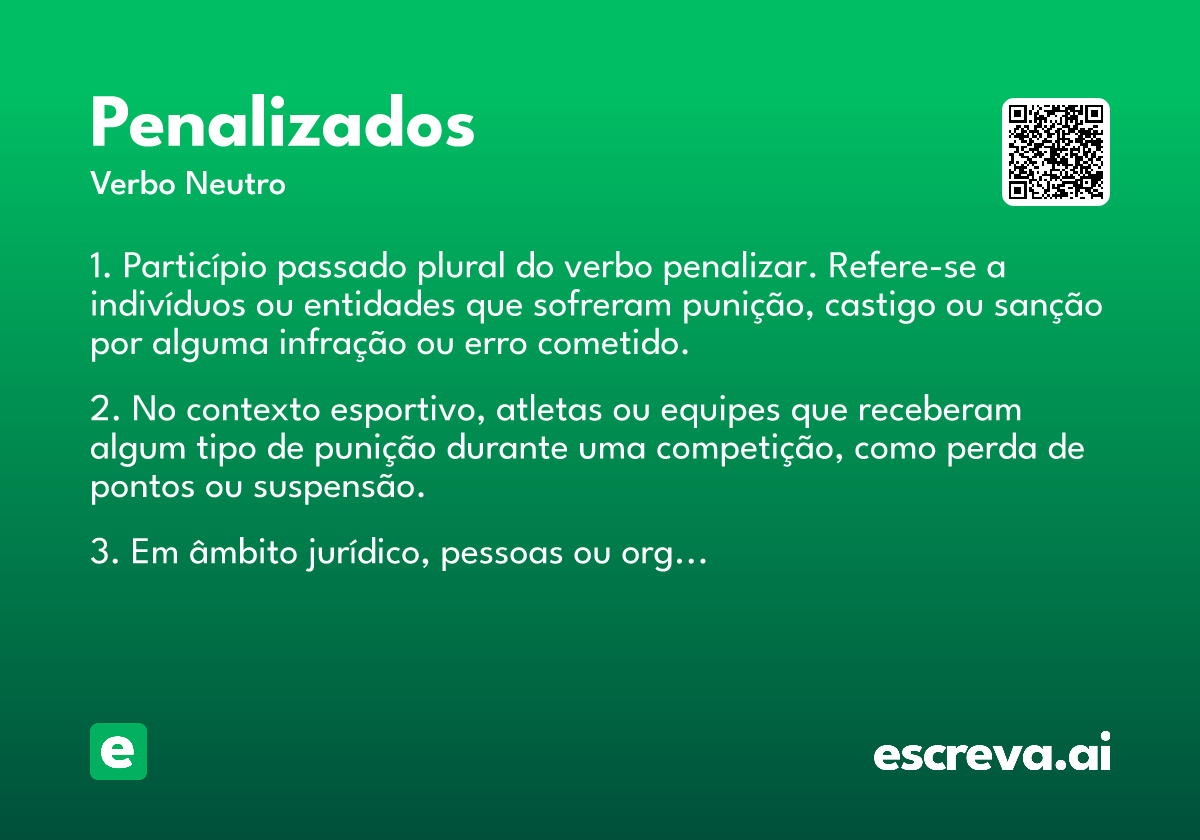 penalizados