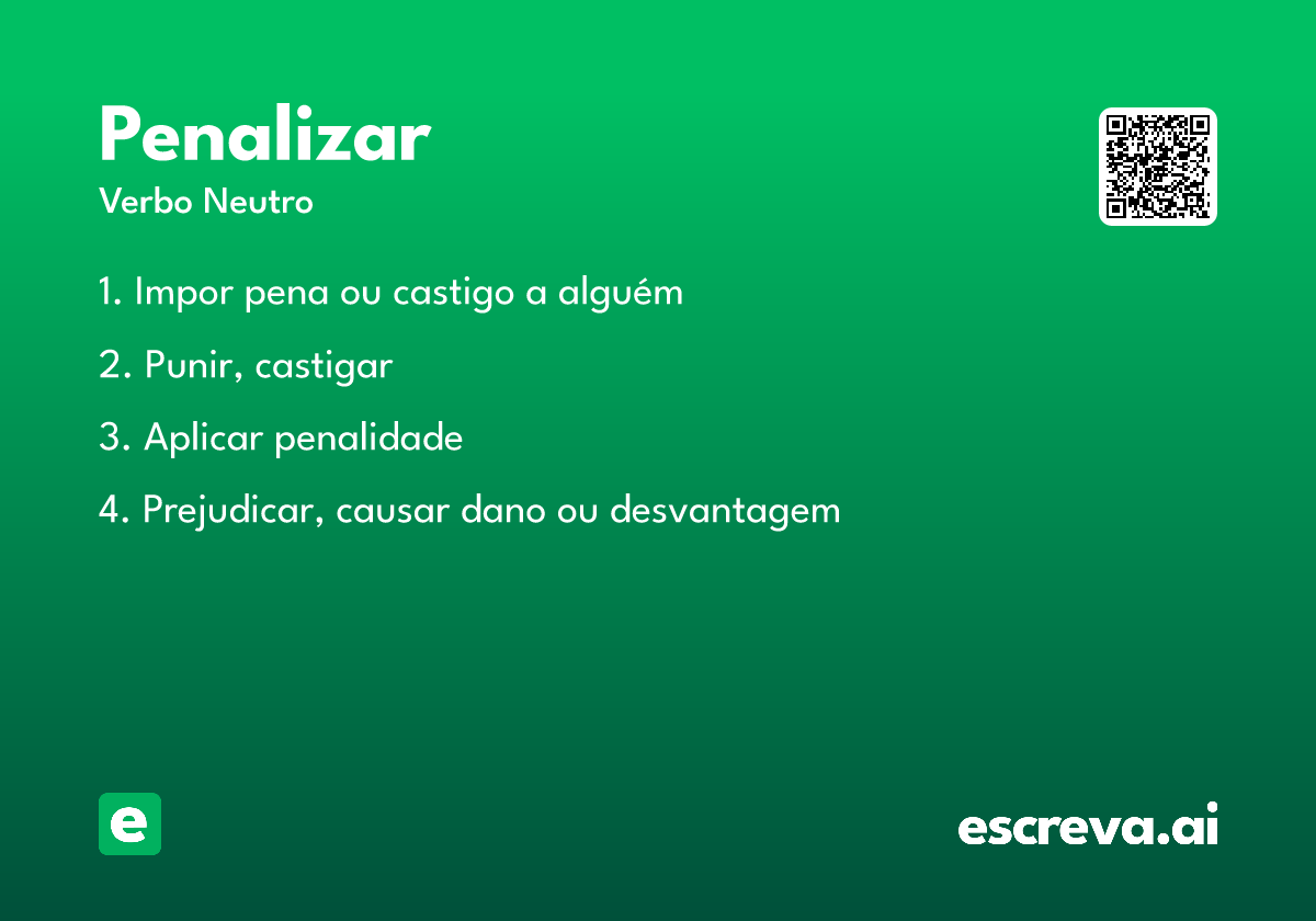 penalizar