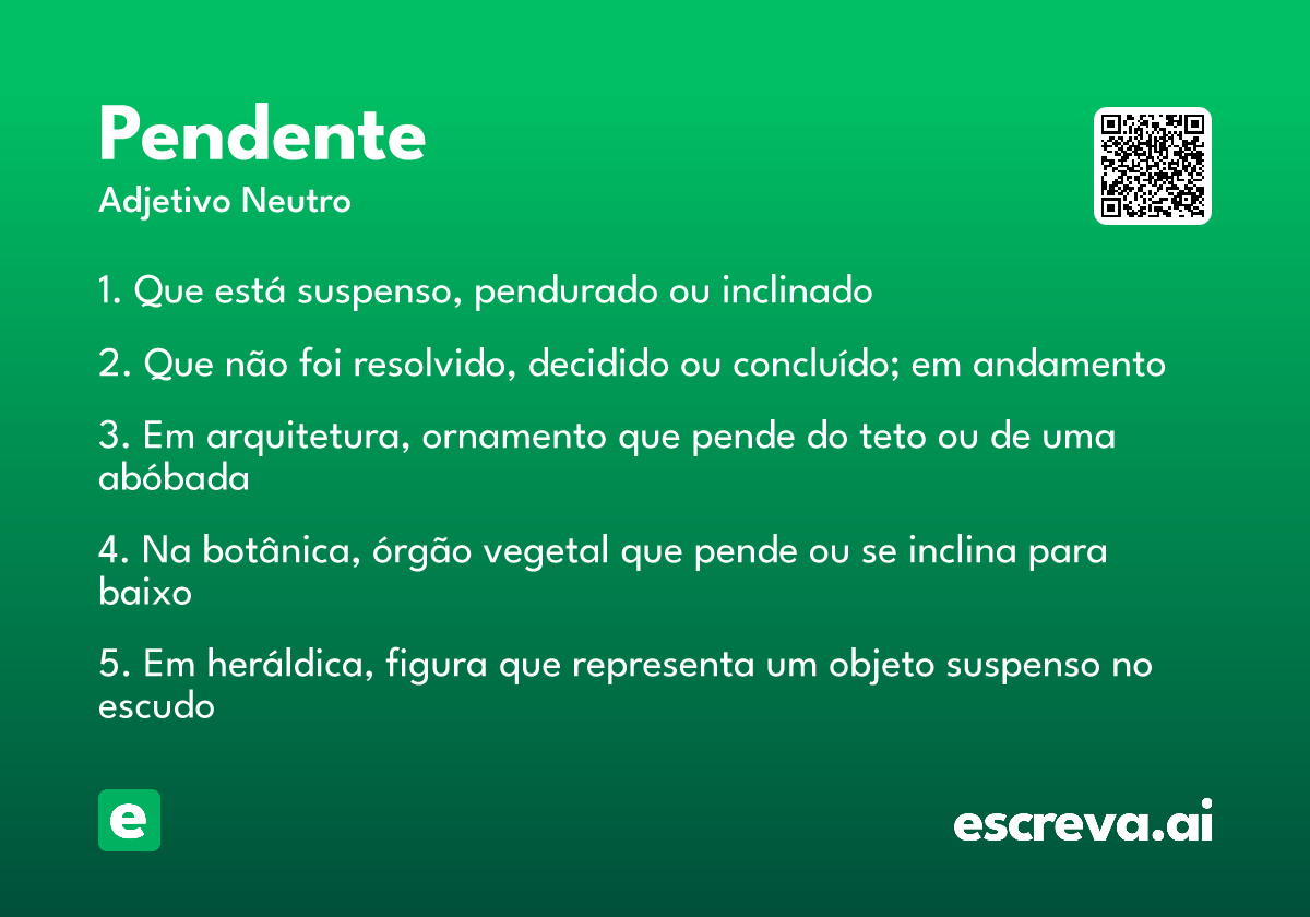 pendente