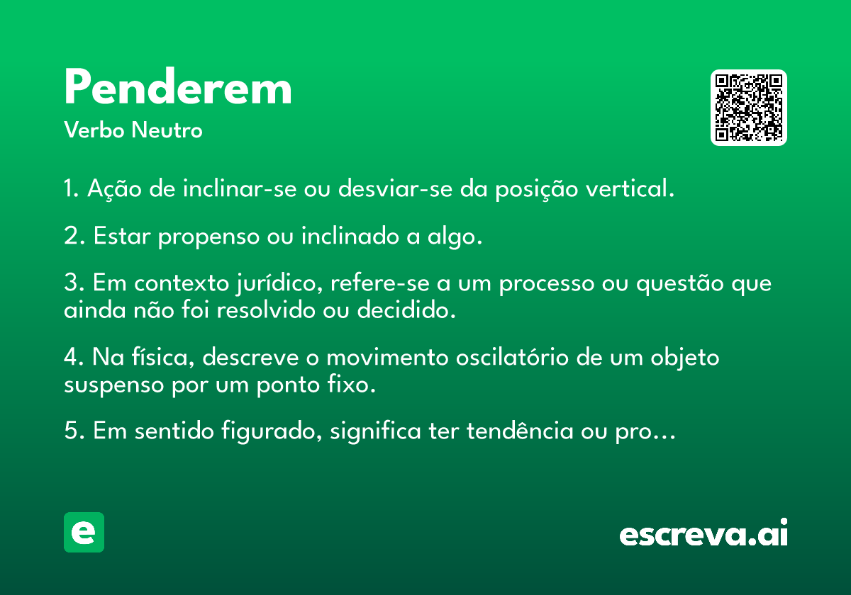 penderem