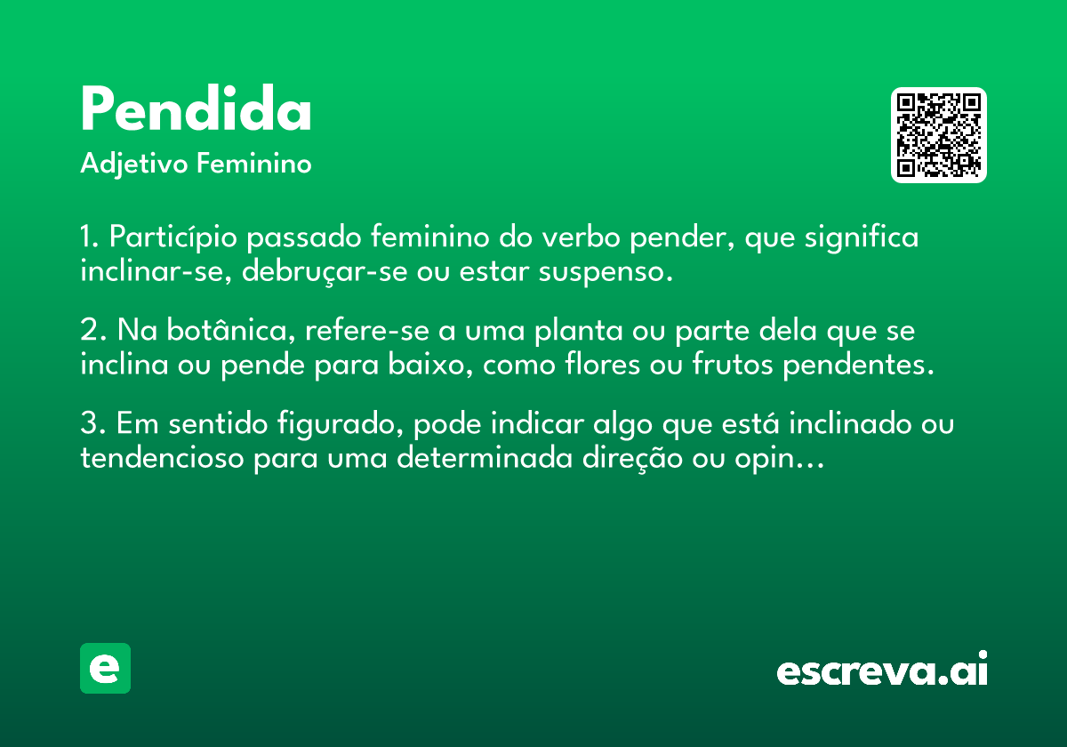 pendida