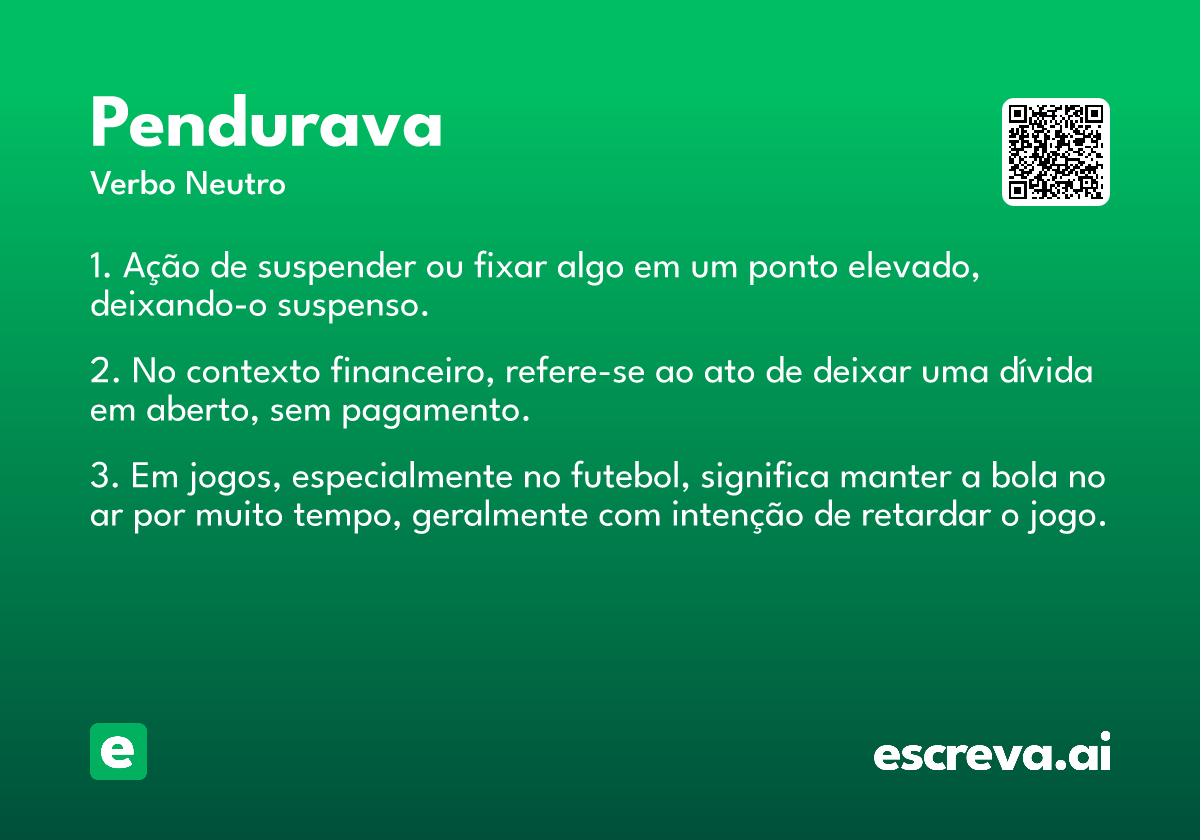pendurava