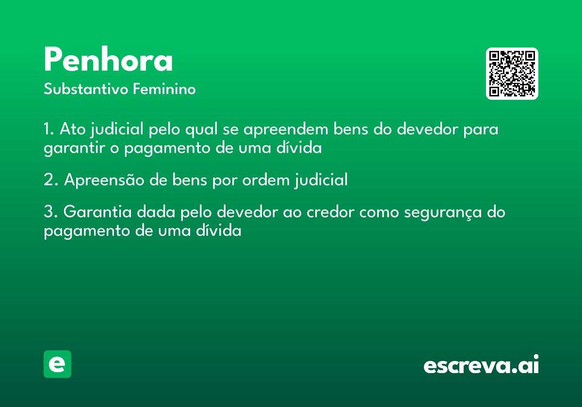 penhora