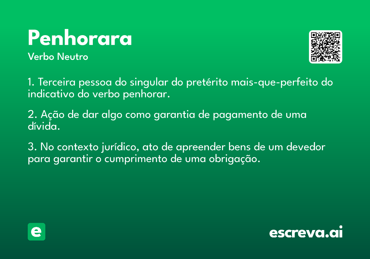 penhorara