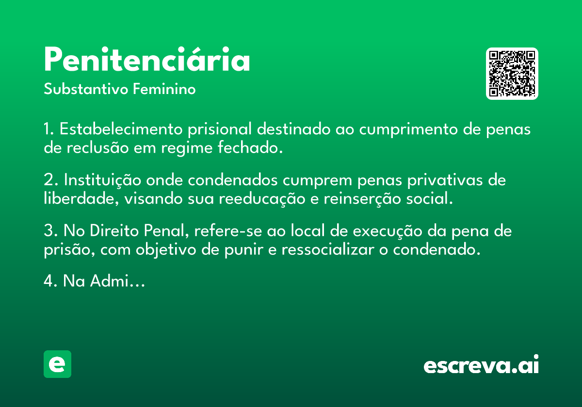 penitenciária
