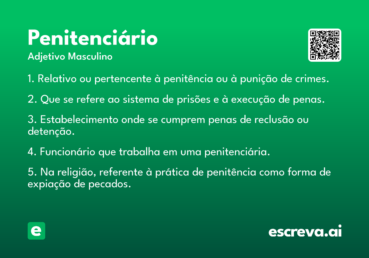 penitenciário