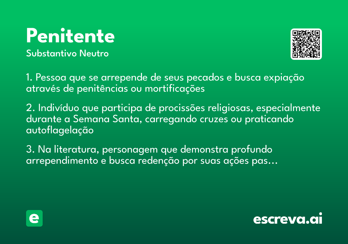 penitente