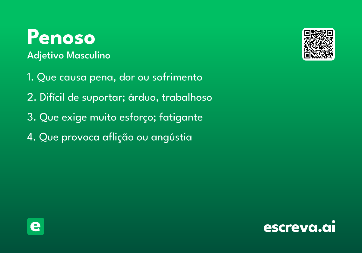 penoso