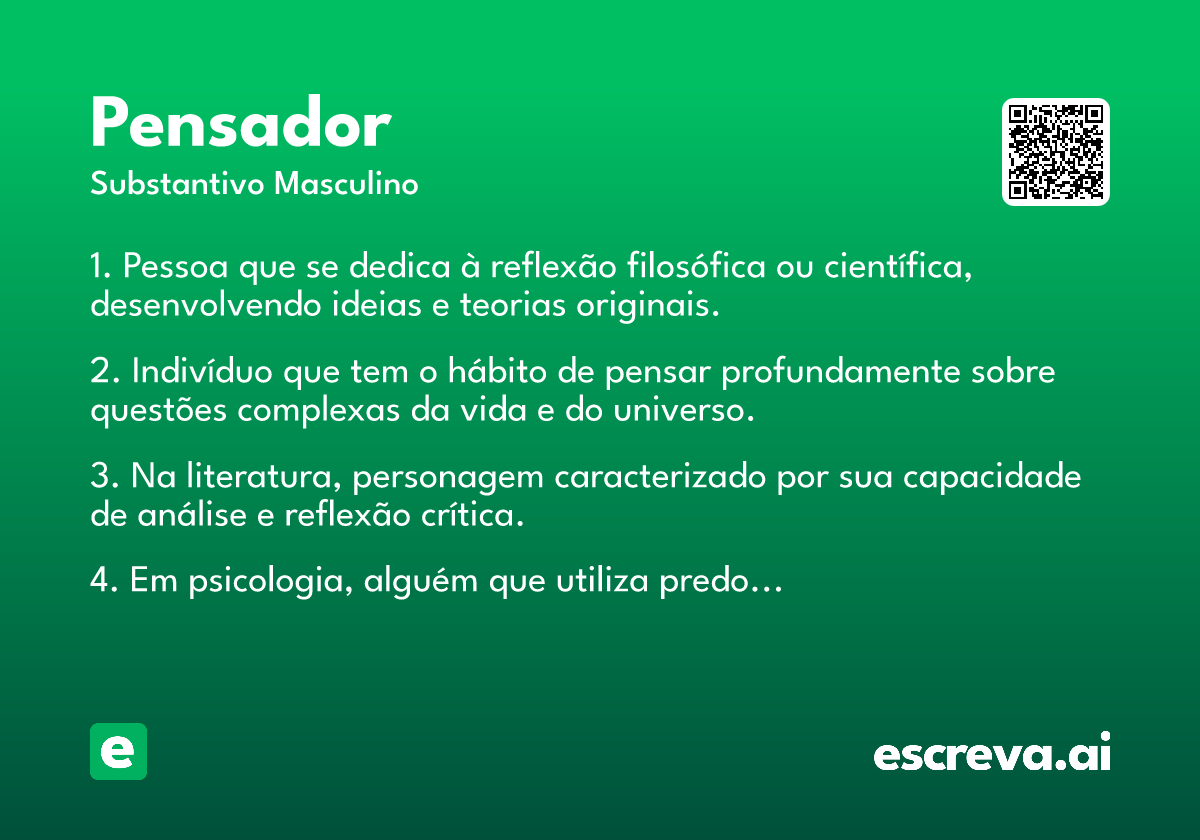 pensador