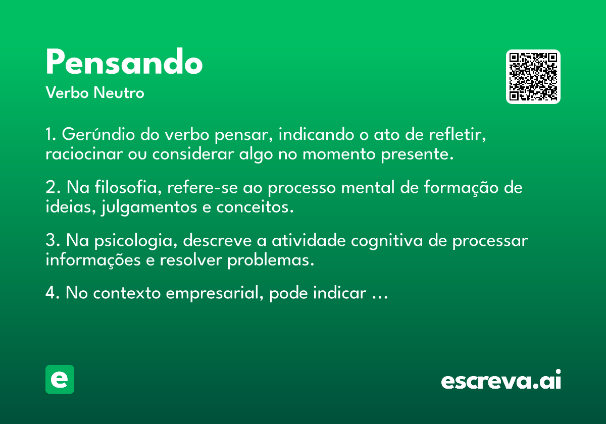 pensando