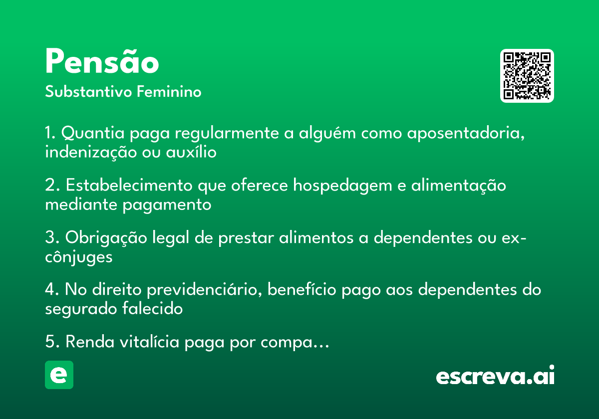 pensão