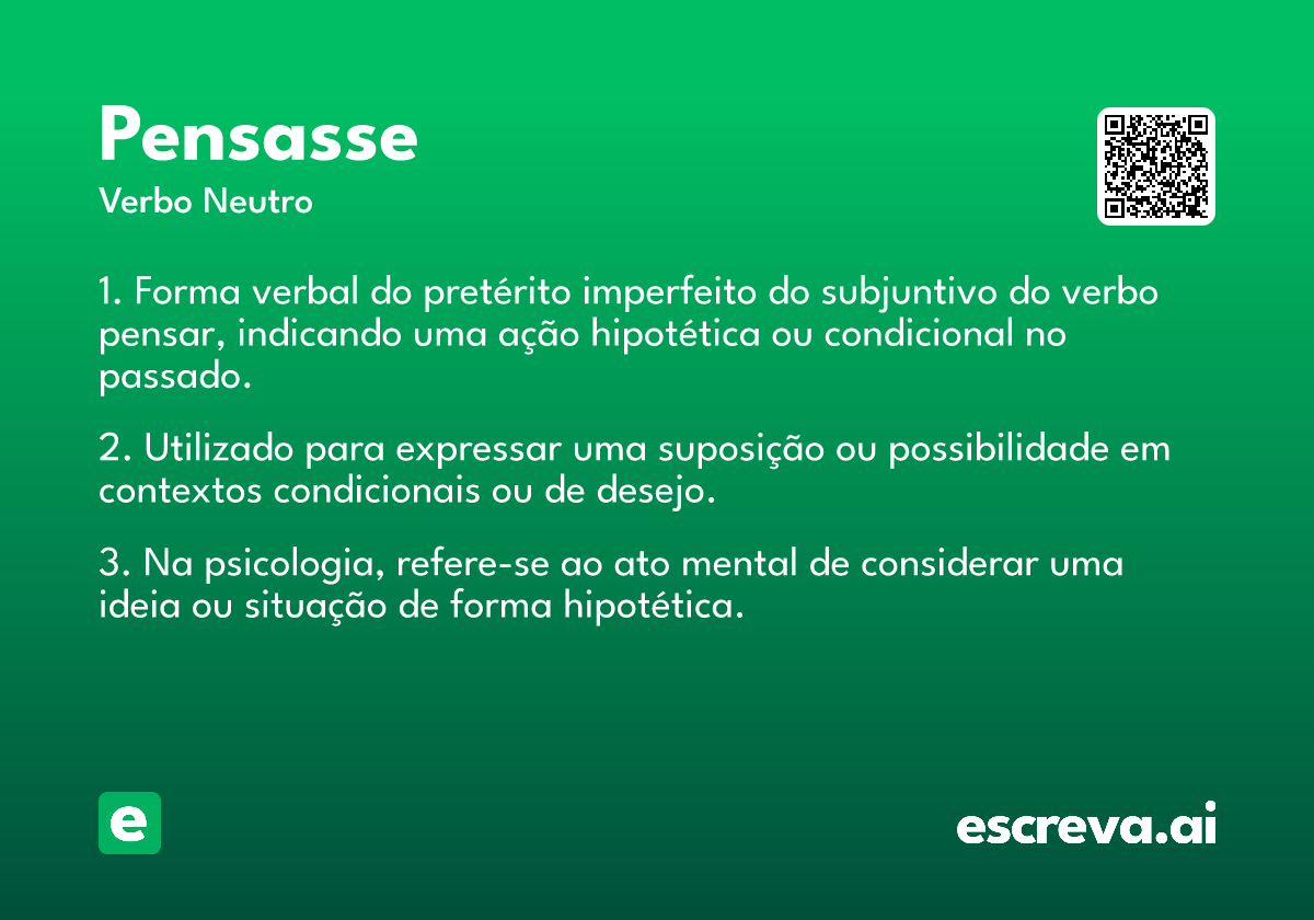 pensasse