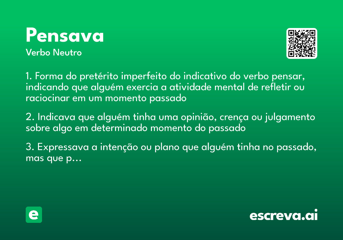 pensava