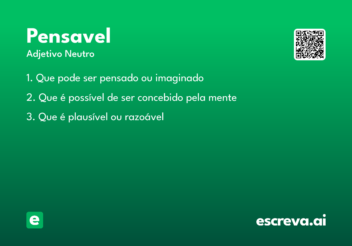pensavel