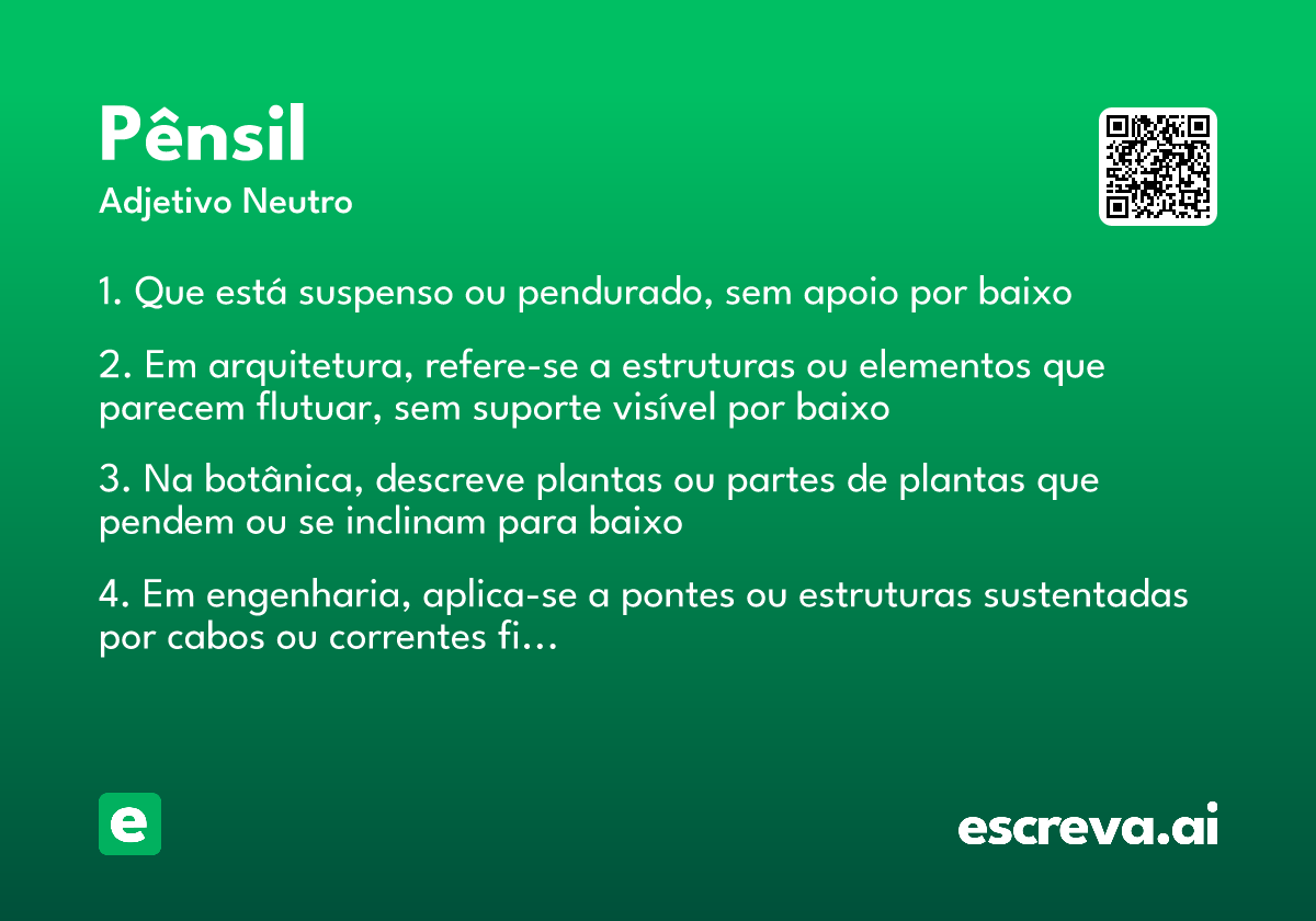 pênsil
