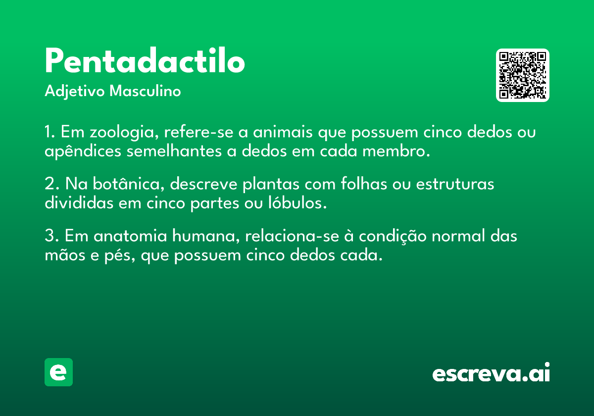 pentadactilo