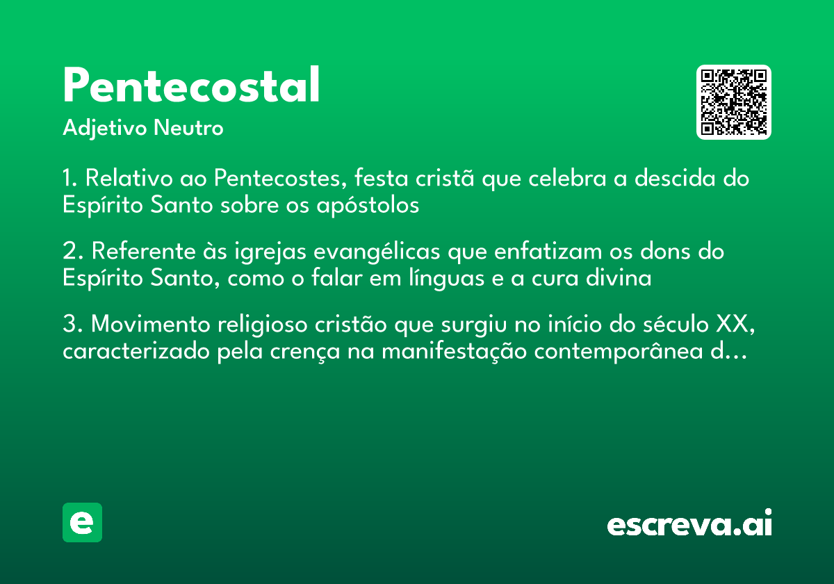 pentecostal