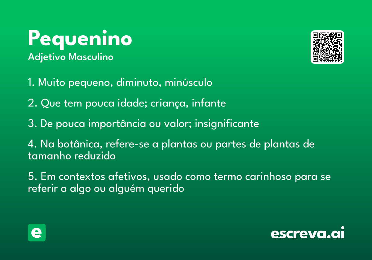 pequenino