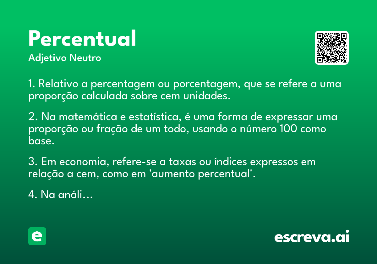 percentual