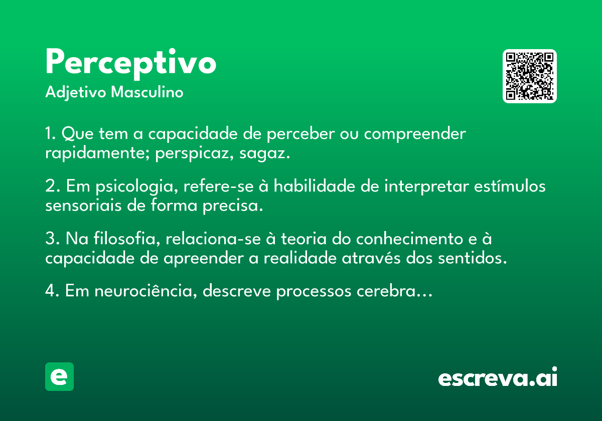 perceptivo