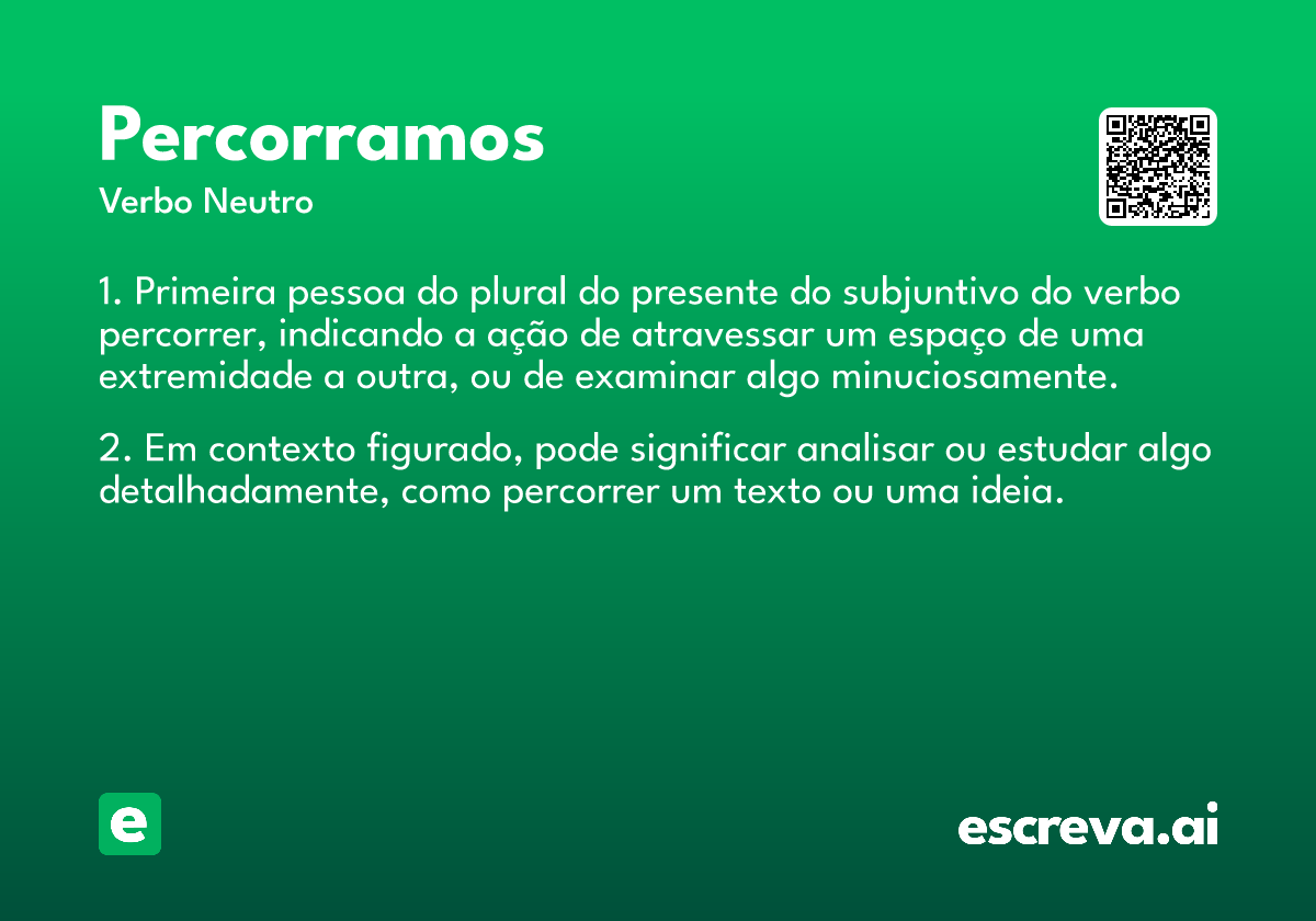 percorramos