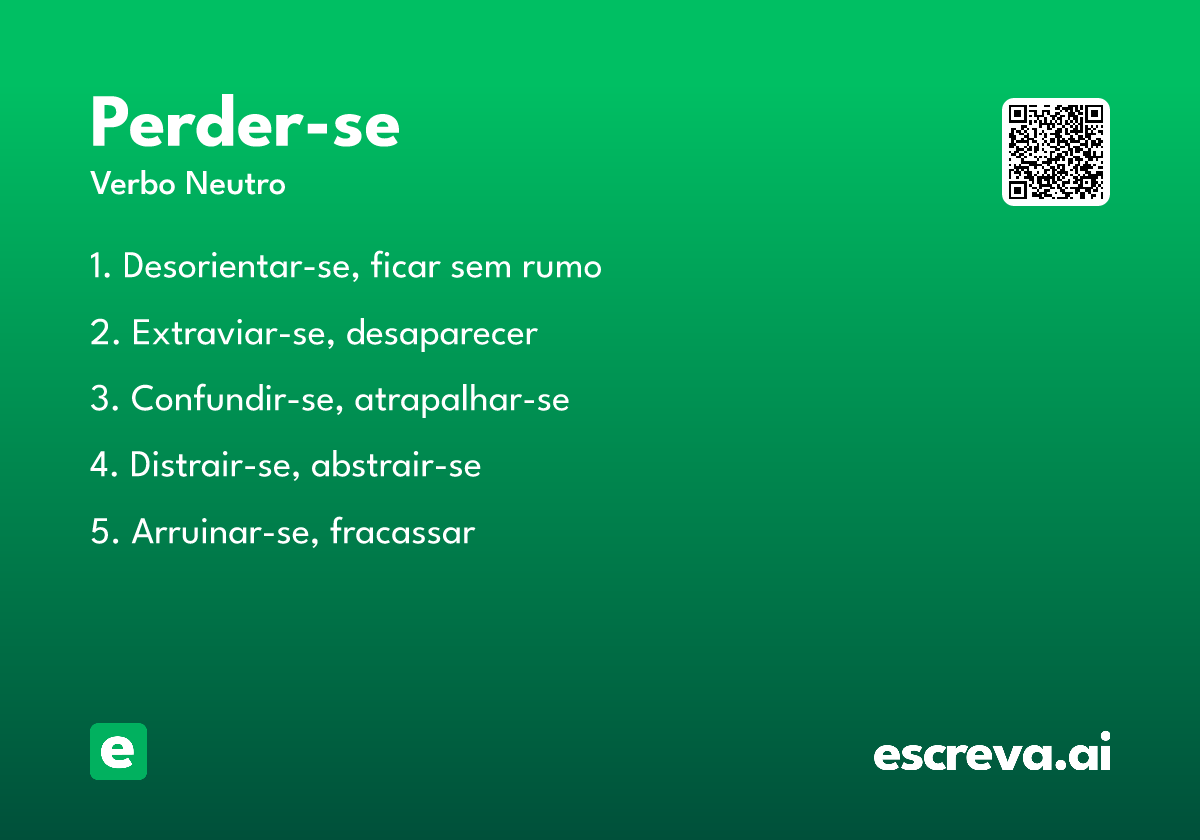 perder-se