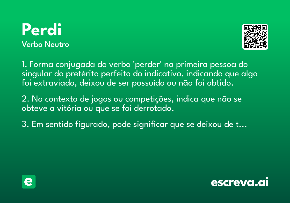 perdi