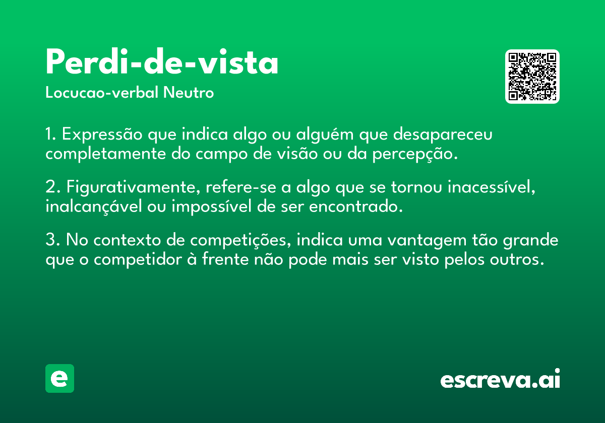 perdi-de-vista