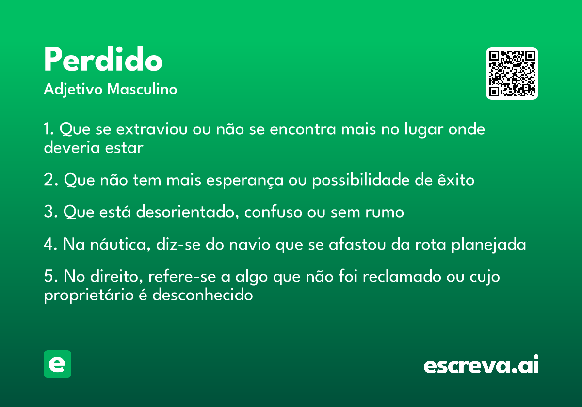 perdido