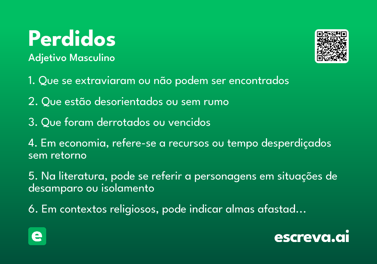 perdidos