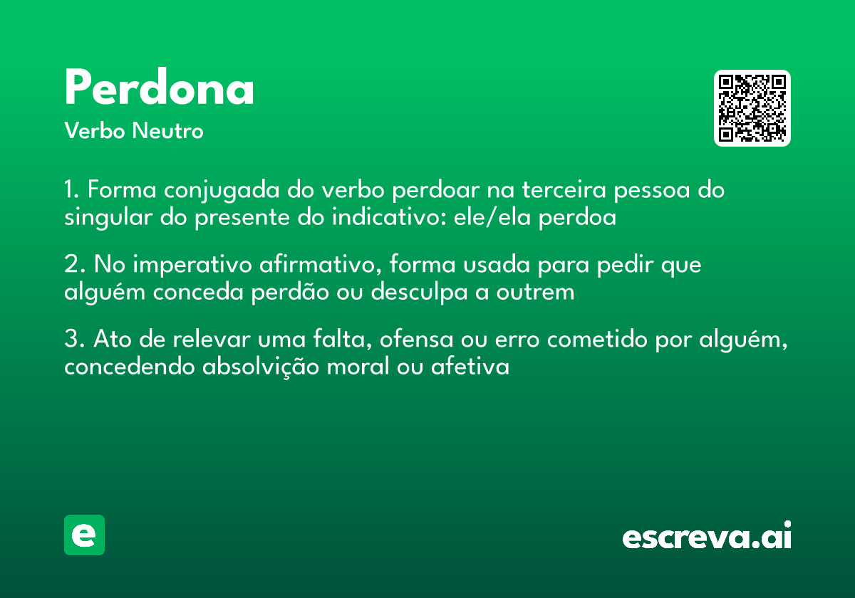 perdona