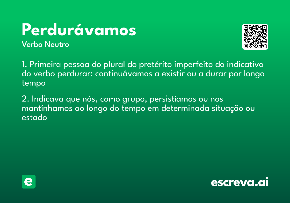 perdurávamos