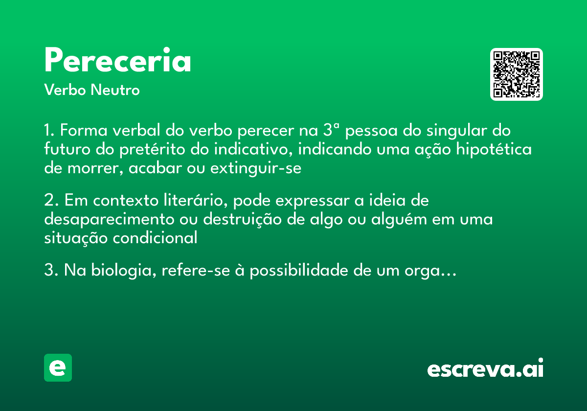 pereceria
