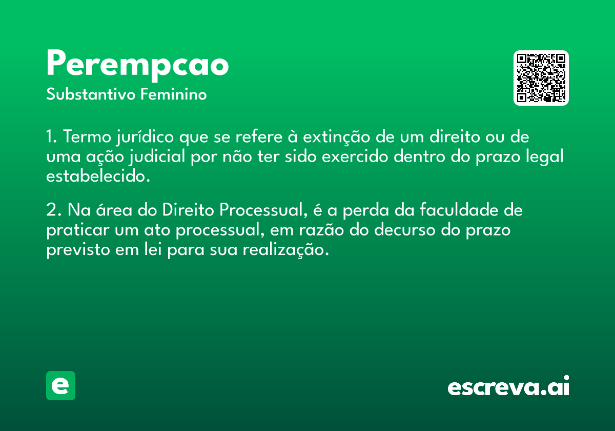 perempcao