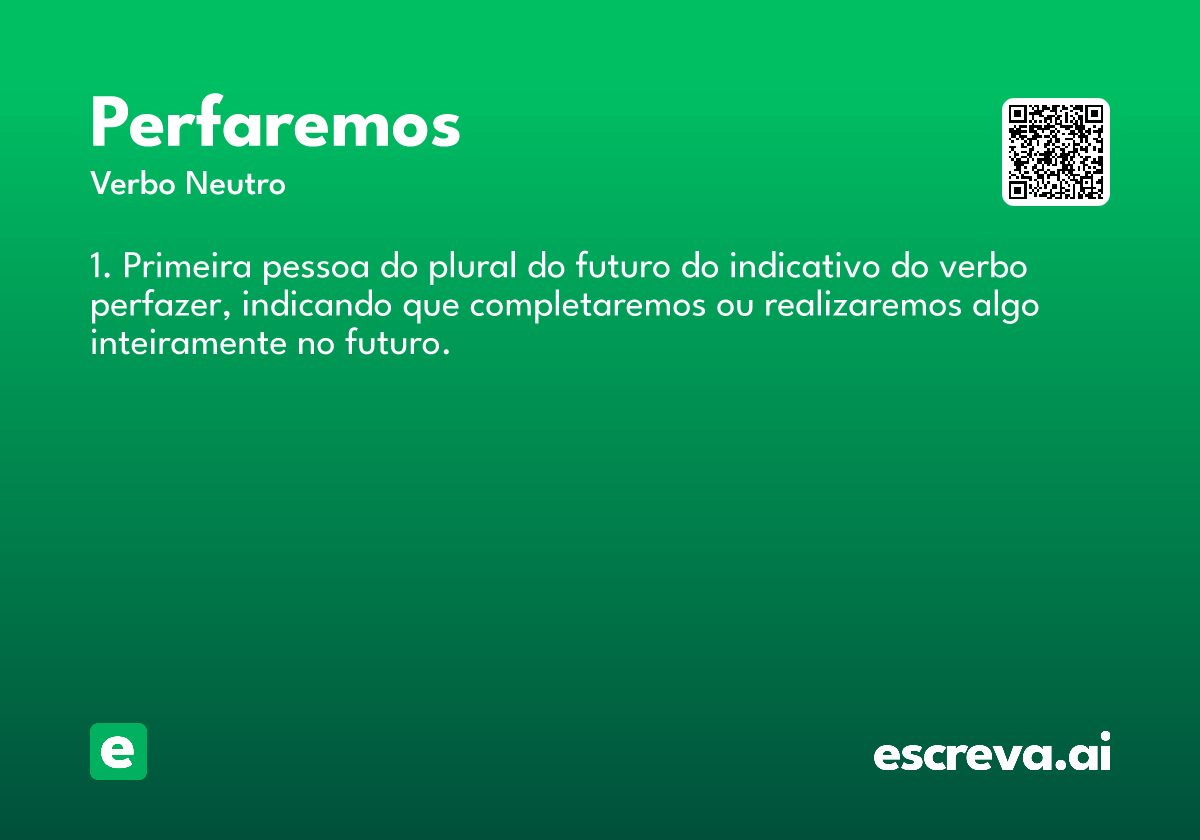 perfaremos