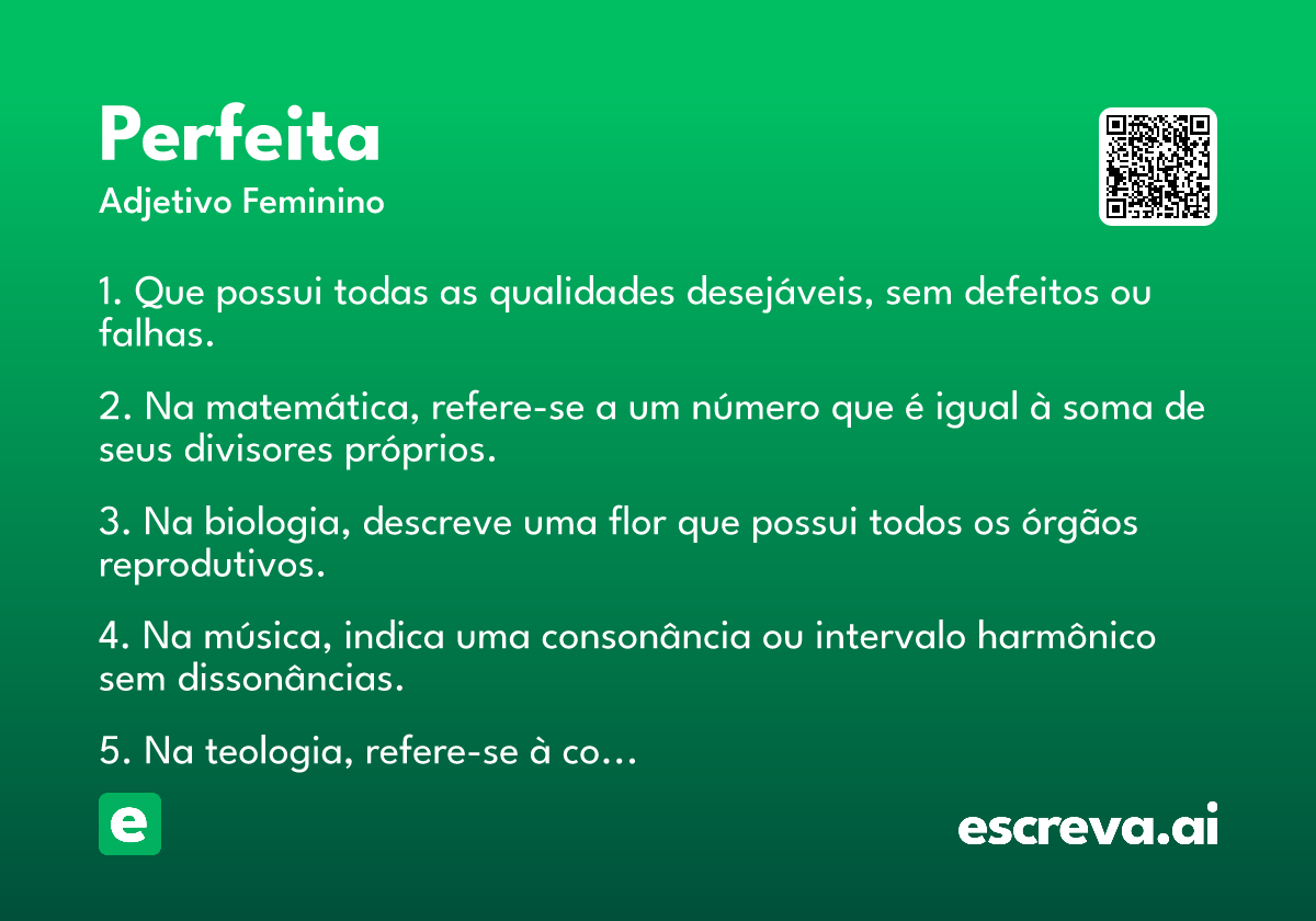 perfeita