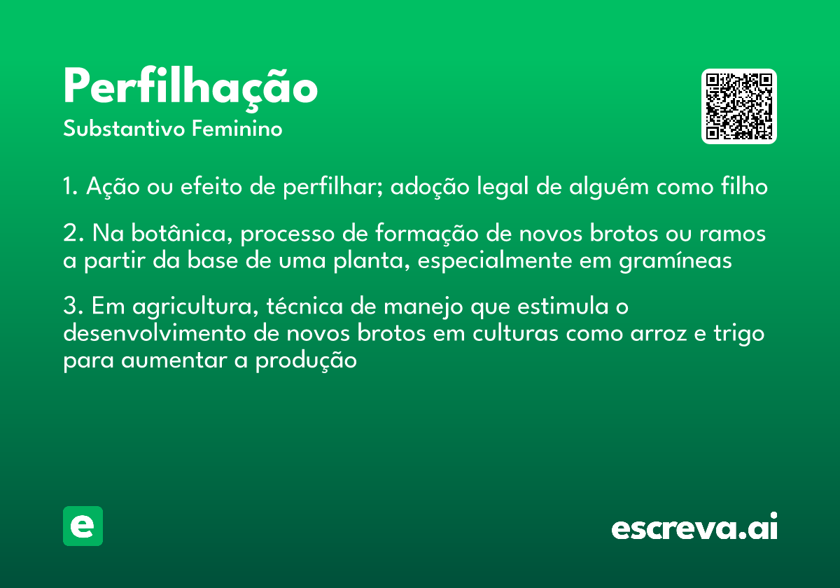 perfilhação