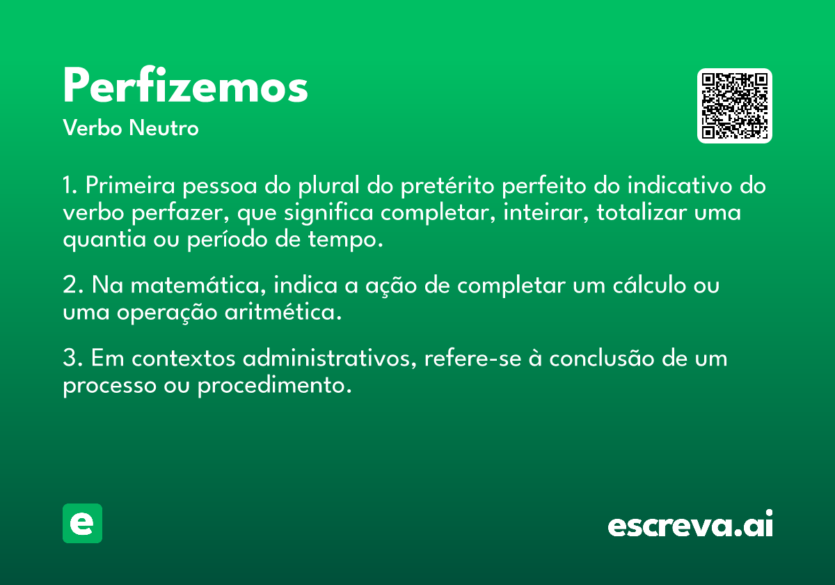 perfizemos