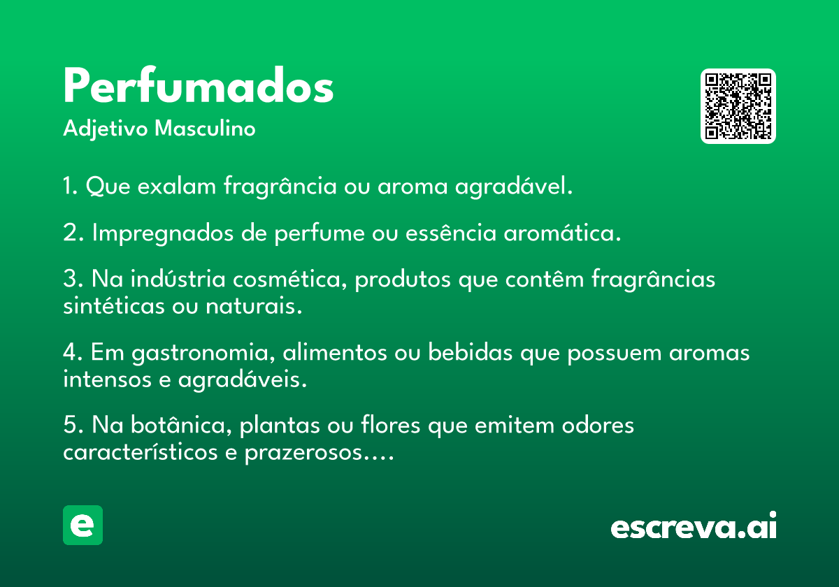 perfumados