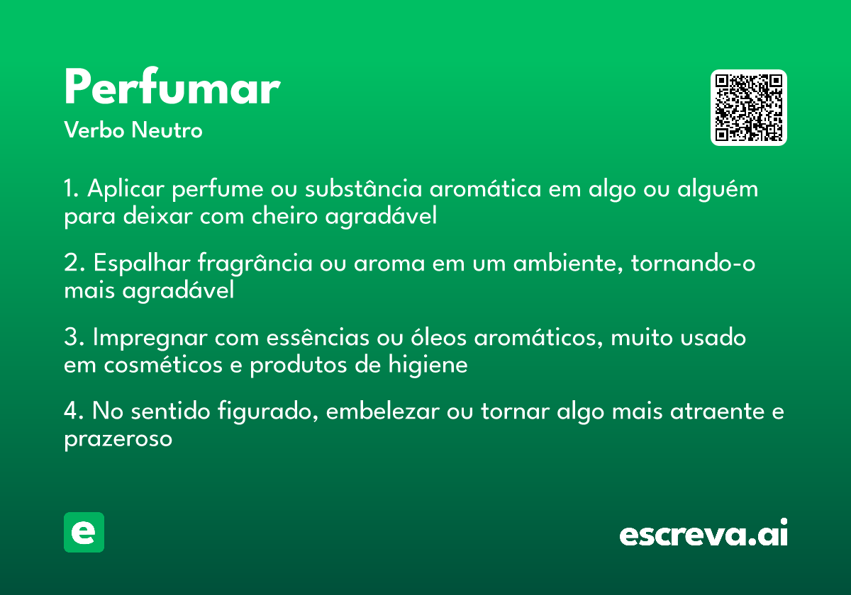 perfumar