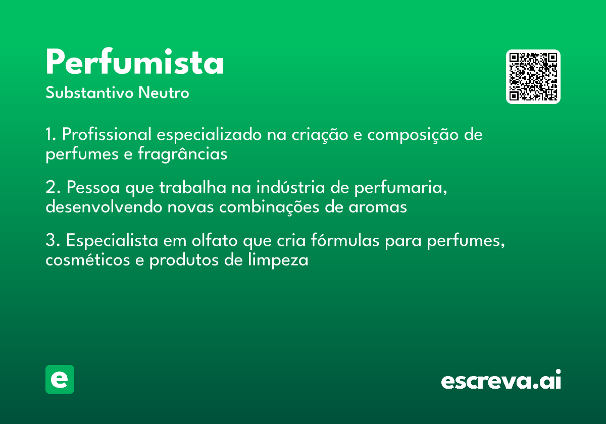 perfumista
