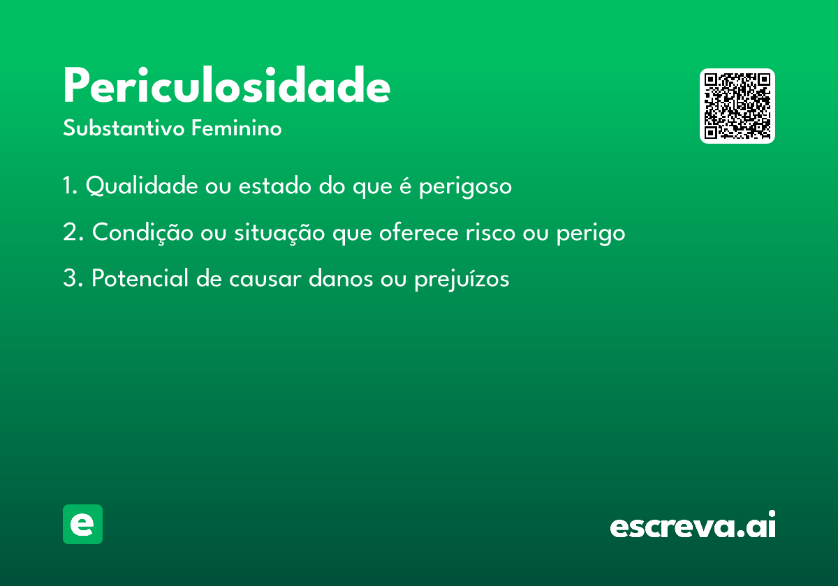 periculosidade