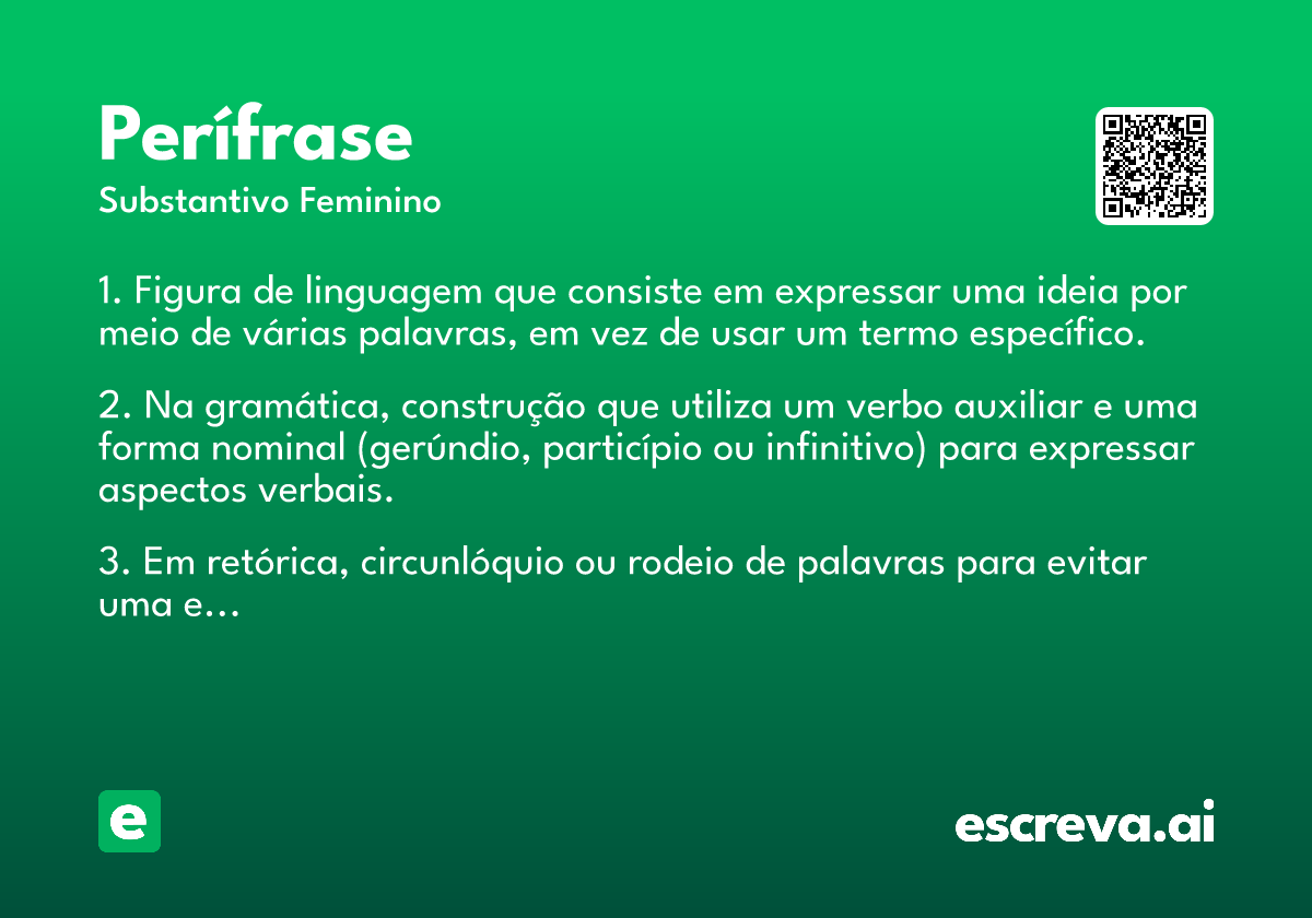 perífrase