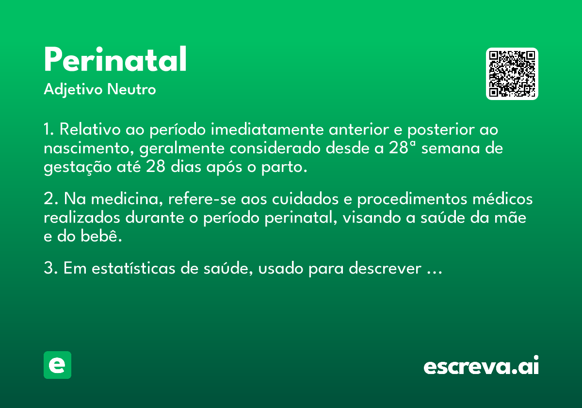 perinatal